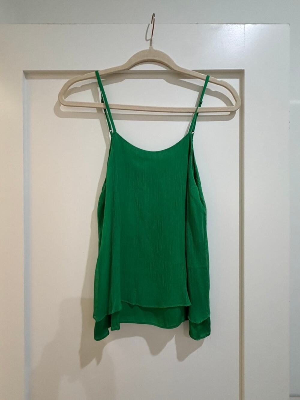 Alice + Olivia Green Strappy Camisole - Size XS